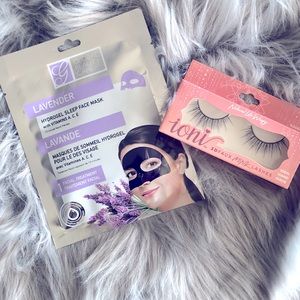 Bundle of face mask and Mink Lashes.